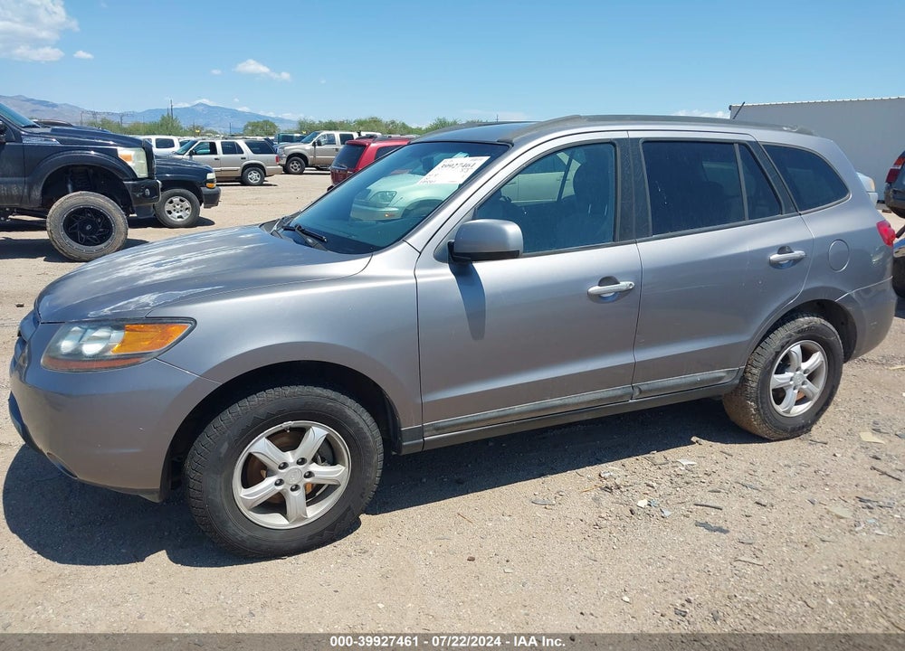 2008 HYUNDAI SANTA FE GLS VIN: 5NMSG13D78H167671