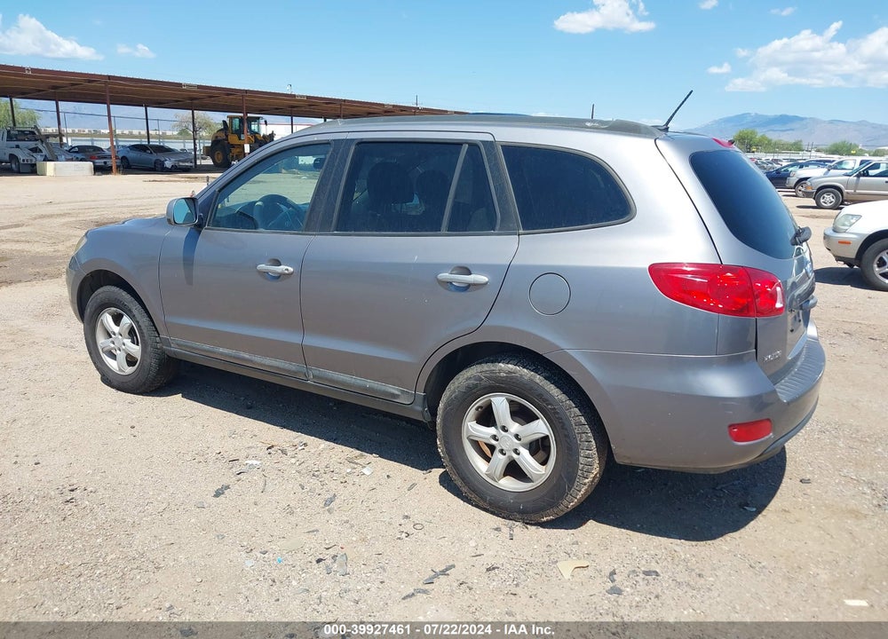 2008 HYUNDAI SANTA FE GLS VIN: 5NMSG13D78H167671