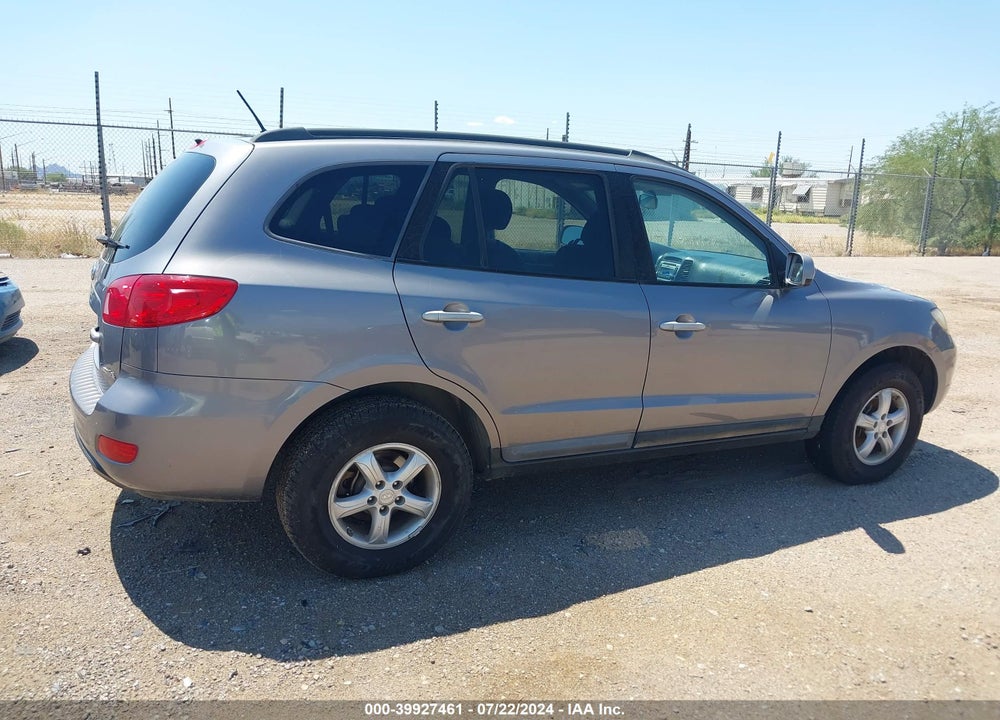 2008 HYUNDAI SANTA FE GLS VIN: 5NMSG13D78H167671