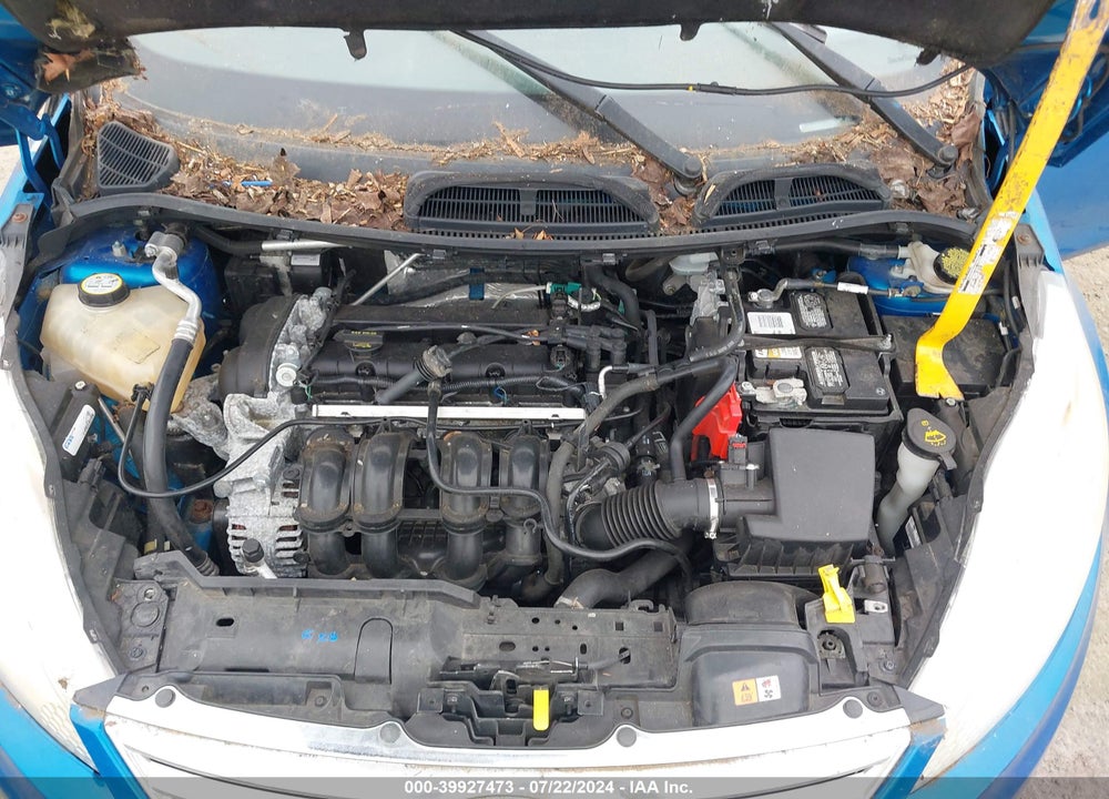 2012 FORD FIESTA SE VIN: 3FADP4EJ3CM199431