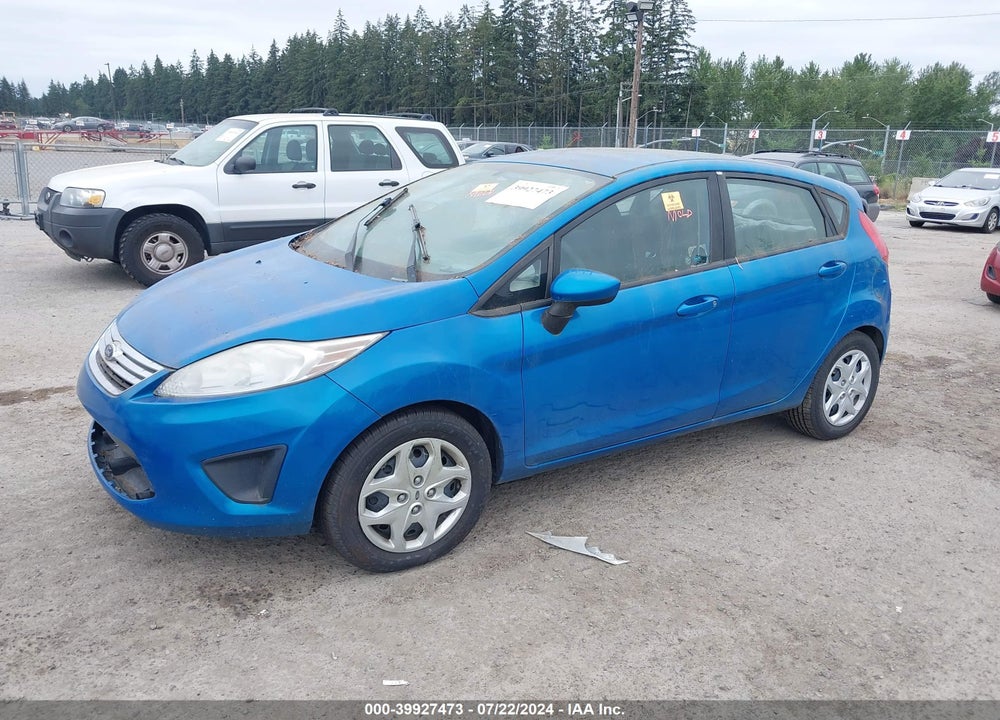 2012 FORD FIESTA SE VIN: 3FADP4EJ3CM199431