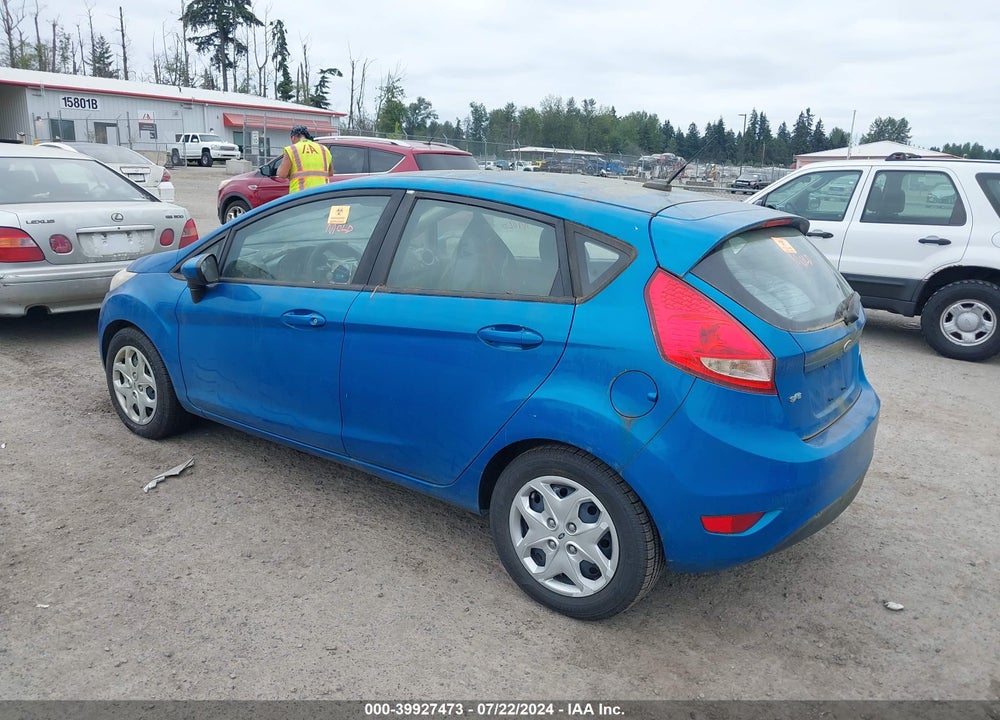 2012 FORD FIESTA SE VIN: 3FADP4EJ3CM199431