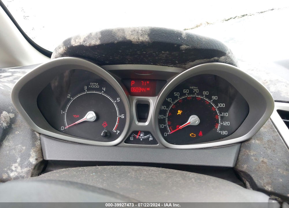 2012 FORD FIESTA SE VIN: 3FADP4EJ3CM199431