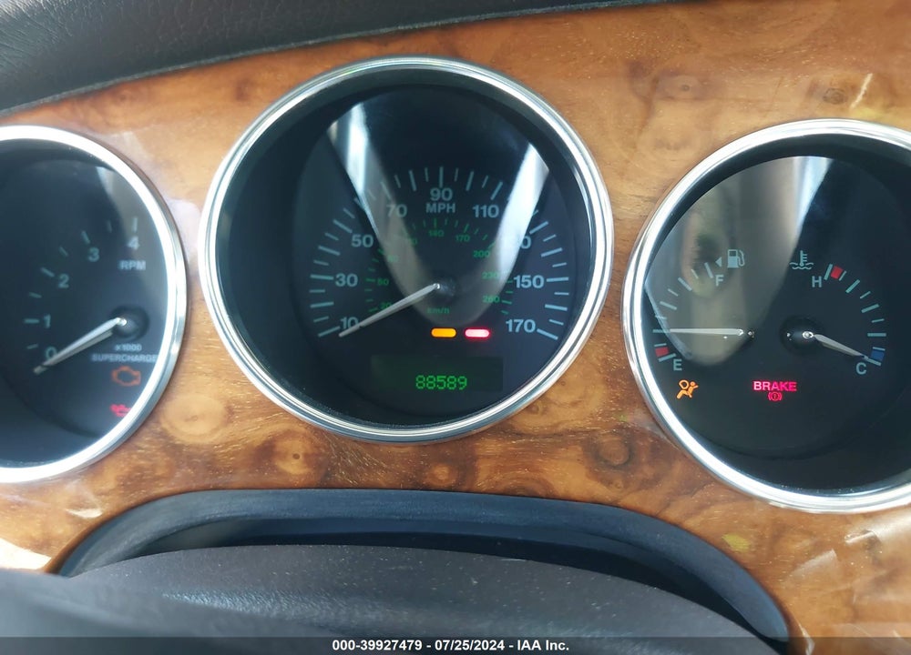 2003 JAGUAR XKR VIN: SAJDA41B933A36802