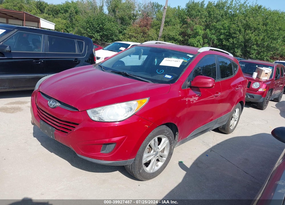 2011 HYUNDAI TUCSON GLS VIN: KM8JU3ACXBU299961