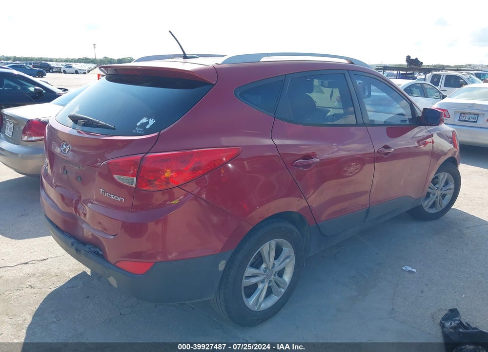 2011 HYUNDAI TUCSON GLS VIN: KM8JU3ACXBU299961