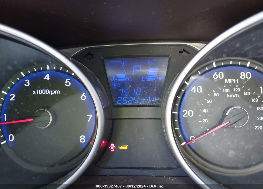 2011 HYUNDAI TUCSON GLS VIN: KM8JU3ACXBU299961