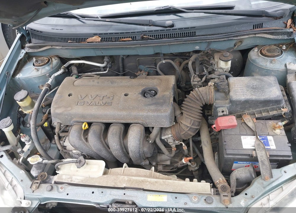 2007 TOYOTA COROLLA LE VIN: 2T1BR32E57C720922