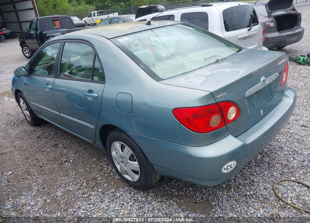 2007 TOYOTA COROLLA LE VIN: 2T1BR32E57C720922