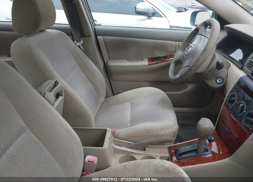 2007 TOYOTA COROLLA LE VIN: 2T1BR32E57C720922