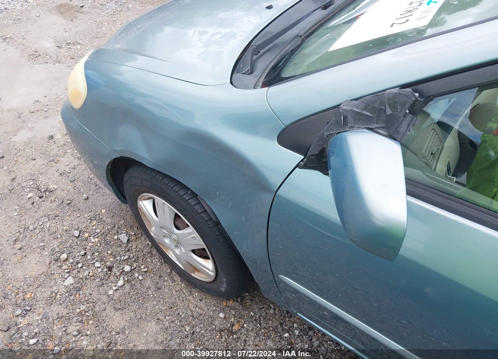 2007 TOYOTA COROLLA LE VIN: 2T1BR32E57C720922