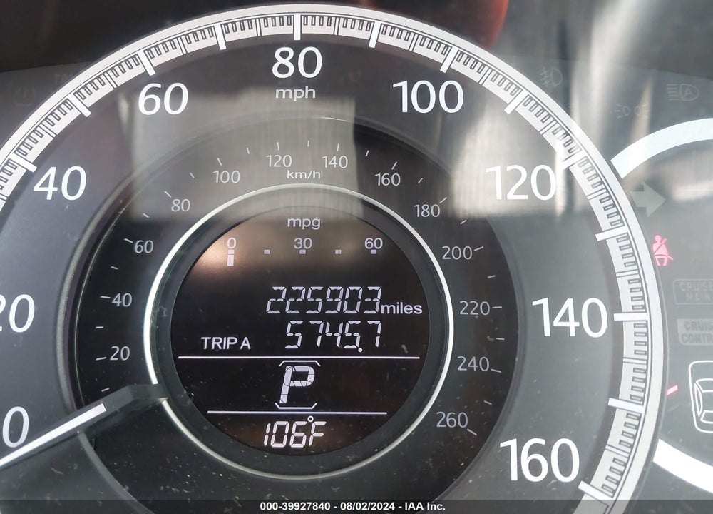 2013 HONDA ACCORD EX-L V-6 VIN: 1HGCR3F88DA002470