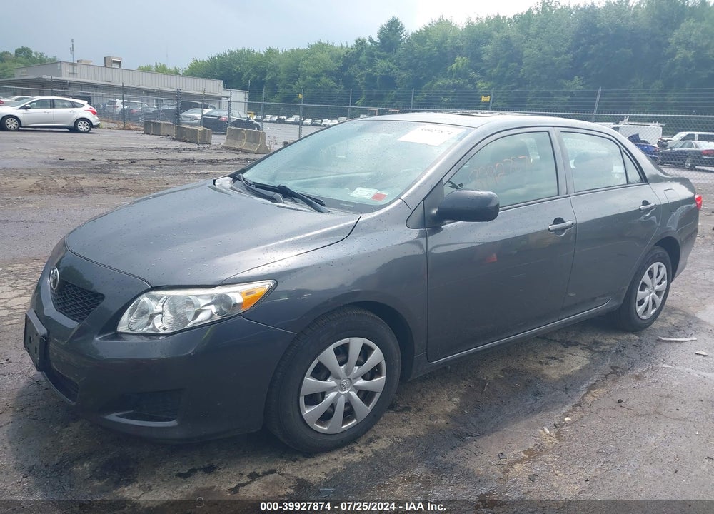 2010 TOYOTA COROLLA LE VIN: 2T1BU4EE5AC242167