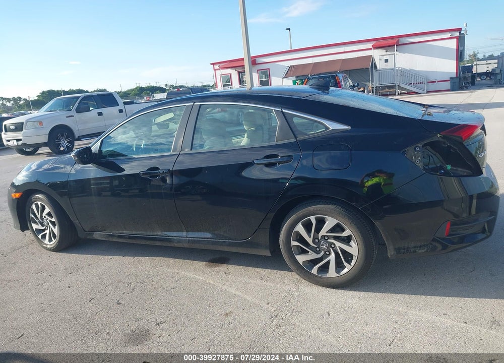 2018 HONDA CIVIC EX VIN: 19XFC2F76JE000045