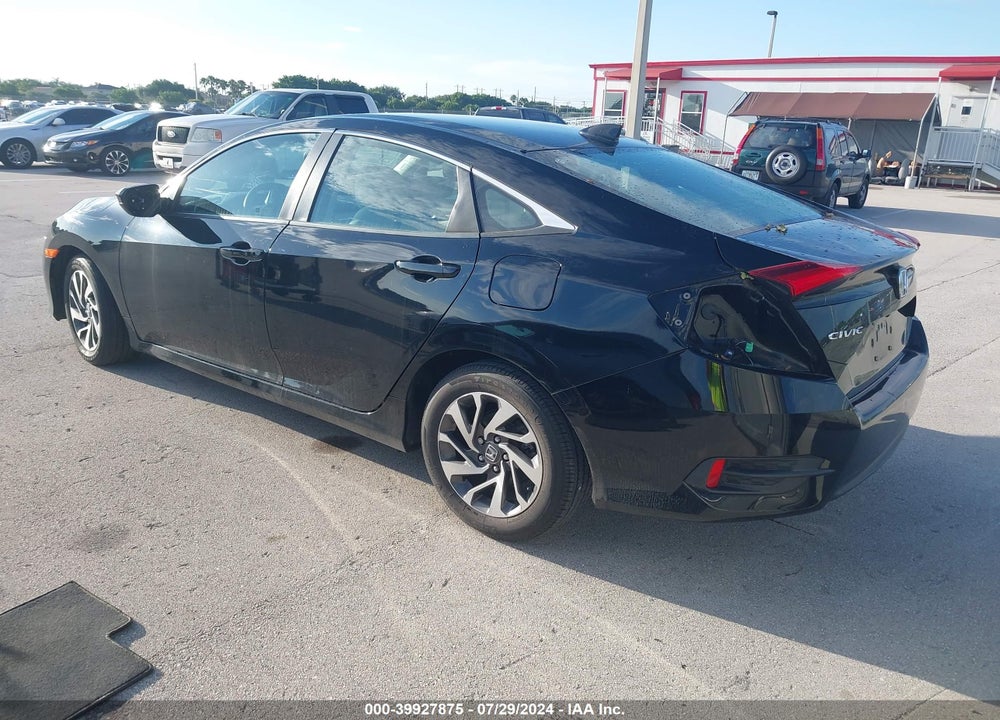 2018 HONDA CIVIC EX VIN: 19XFC2F76JE000045