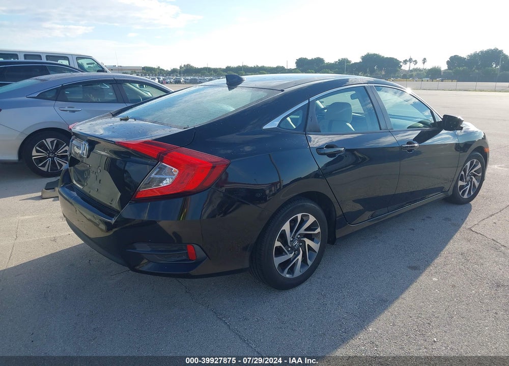 2018 HONDA CIVIC EX VIN: 19XFC2F76JE000045