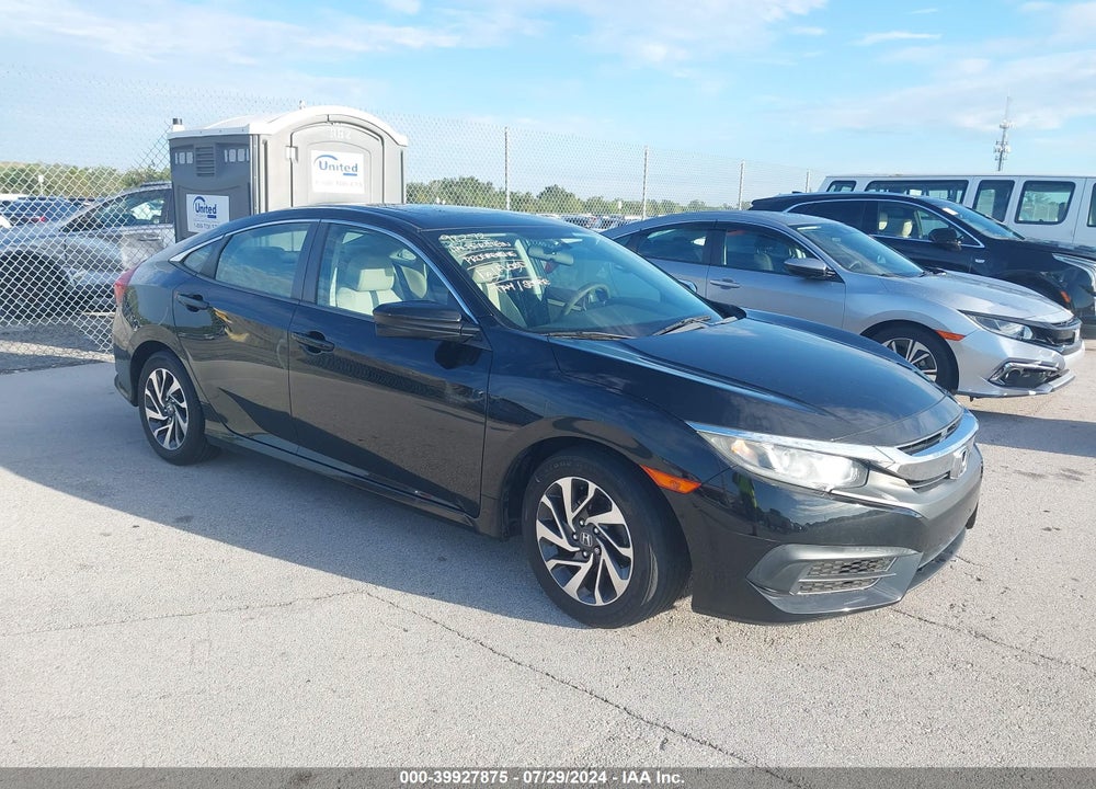 2018 HONDA CIVIC EX VIN: 19XFC2F76JE000045