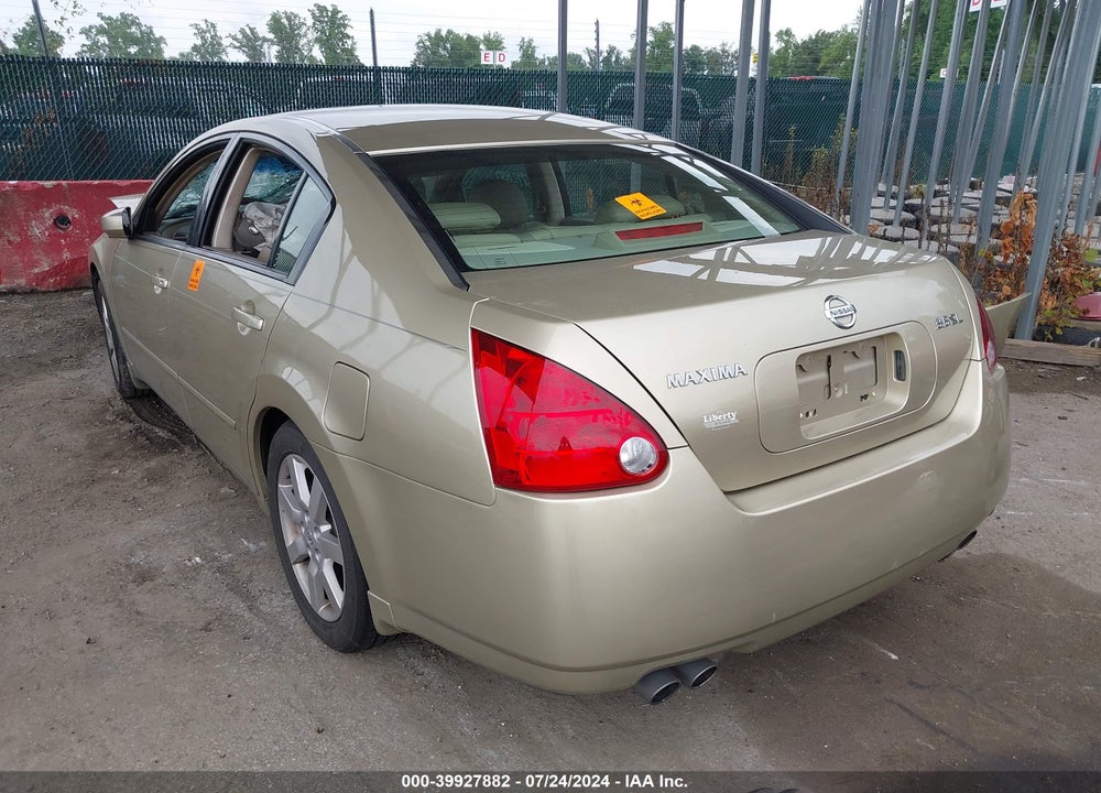 2004 NISSAN MAXIMA 3.5 SL VIN: 1N4BA41E14C858689