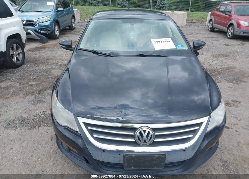 2012 VOLKSWAGEN CC LUX PLUS VIN: WVWHP7AN8CE511531