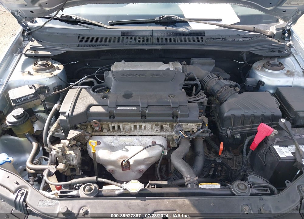 2008 KIA SPECTRA EX VIN: KNAFE122685514656