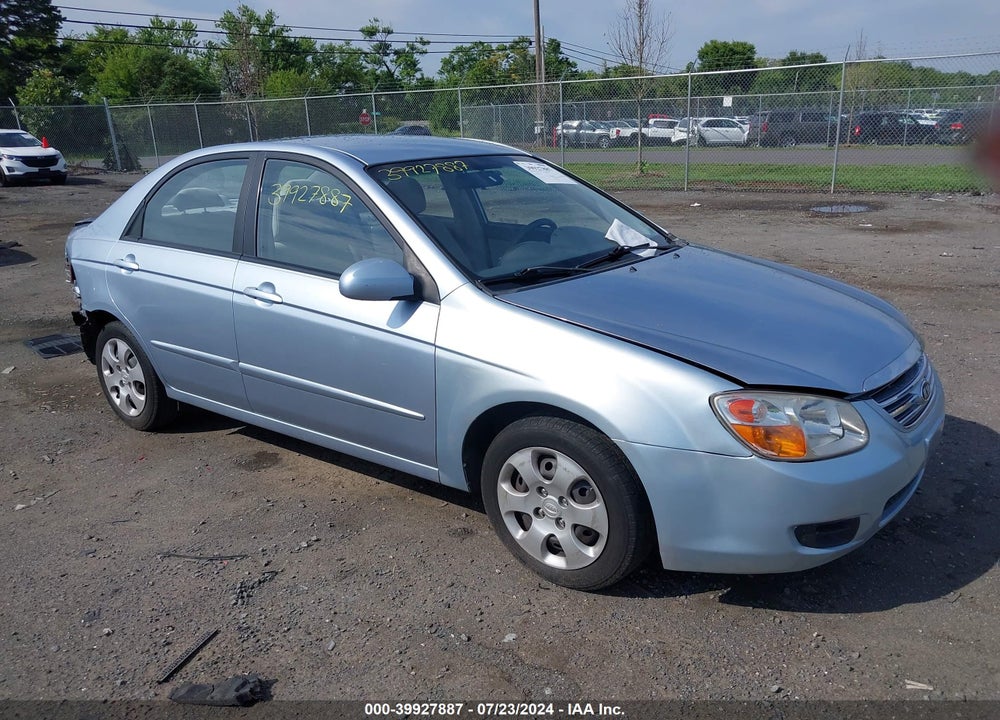 2008 KIA SPECTRA EX VIN: KNAFE122685514656