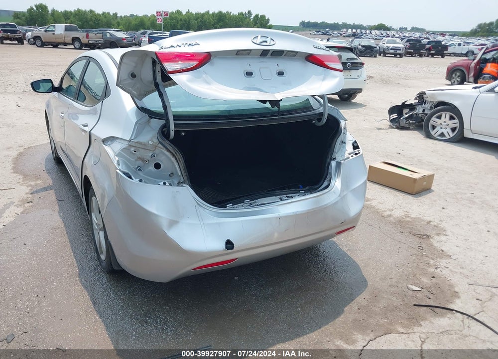 2013 HYUNDAI ELANTRA GLS VIN: KMHDH4AE4DU927038