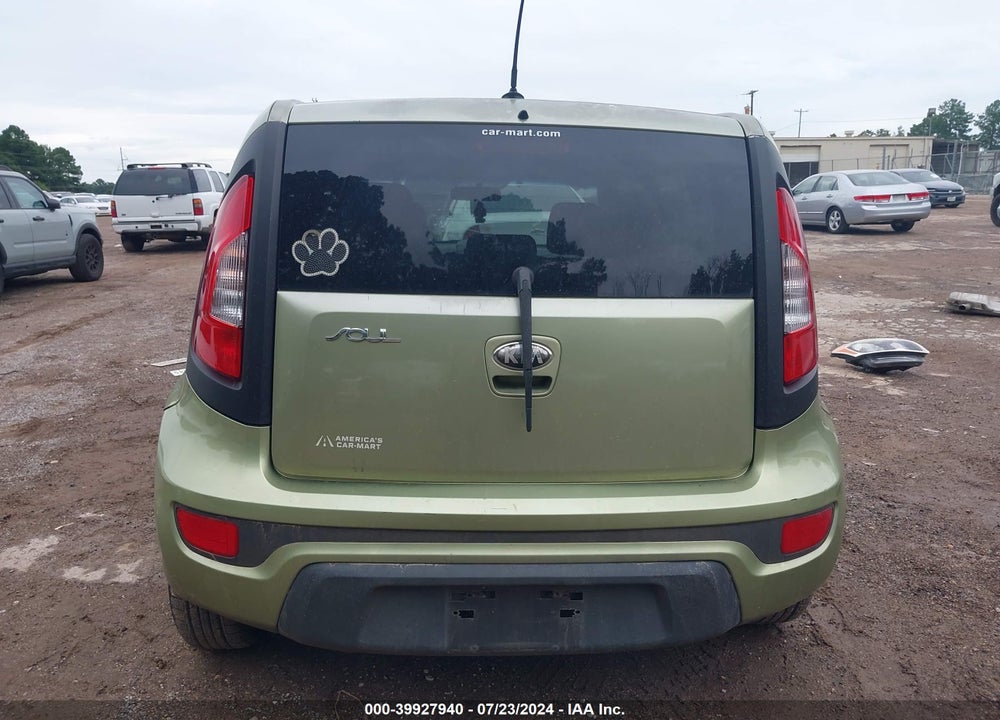 2013 KIA SOUL VIN: KNDJT2A57D7602182