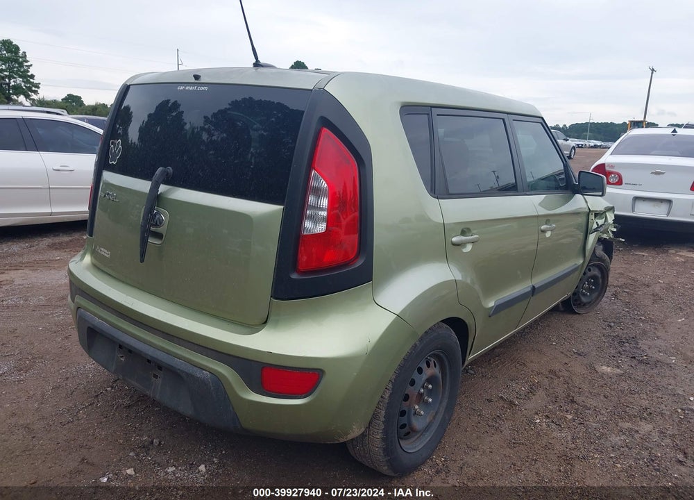 2013 KIA SOUL VIN: KNDJT2A57D7602182