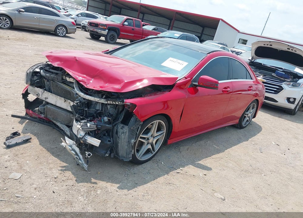 2014 MERCEDES-BENZ CLA 250 4MATIC VIN: WDDSJ4GBXEN078287