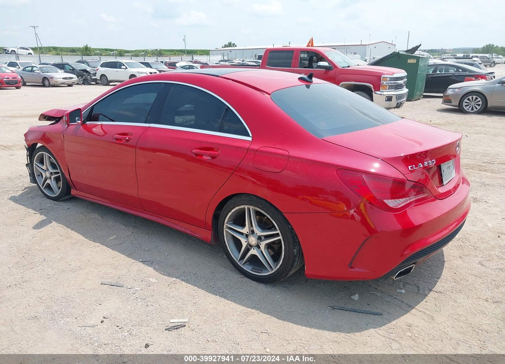 2014 MERCEDES-BENZ CLA 250 4MATIC VIN: WDDSJ4GBXEN078287