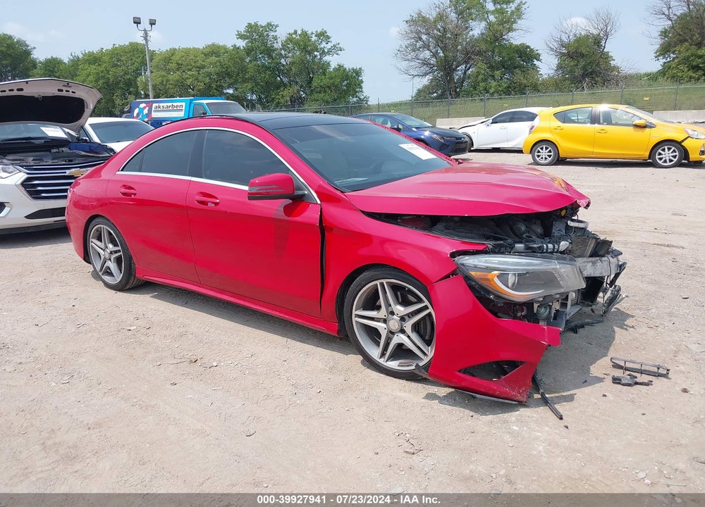 2014 MERCEDES-BENZ CLA 250 4MATIC VIN: WDDSJ4GBXEN078287