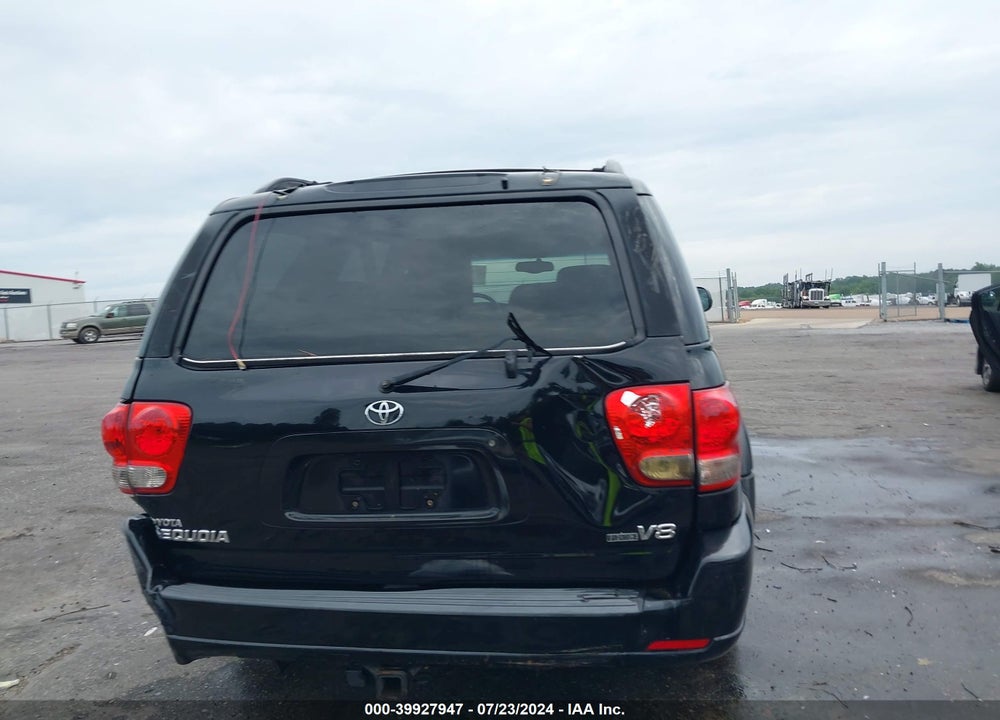 2005 TOYOTA SEQUOIA LIMITED V8 VIN: 5TDZT38A75S246531