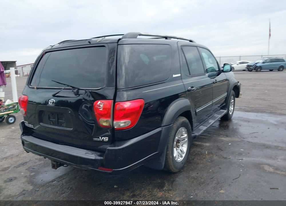2005 TOYOTA SEQUOIA LIMITED V8 VIN: 5TDZT38A75S246531