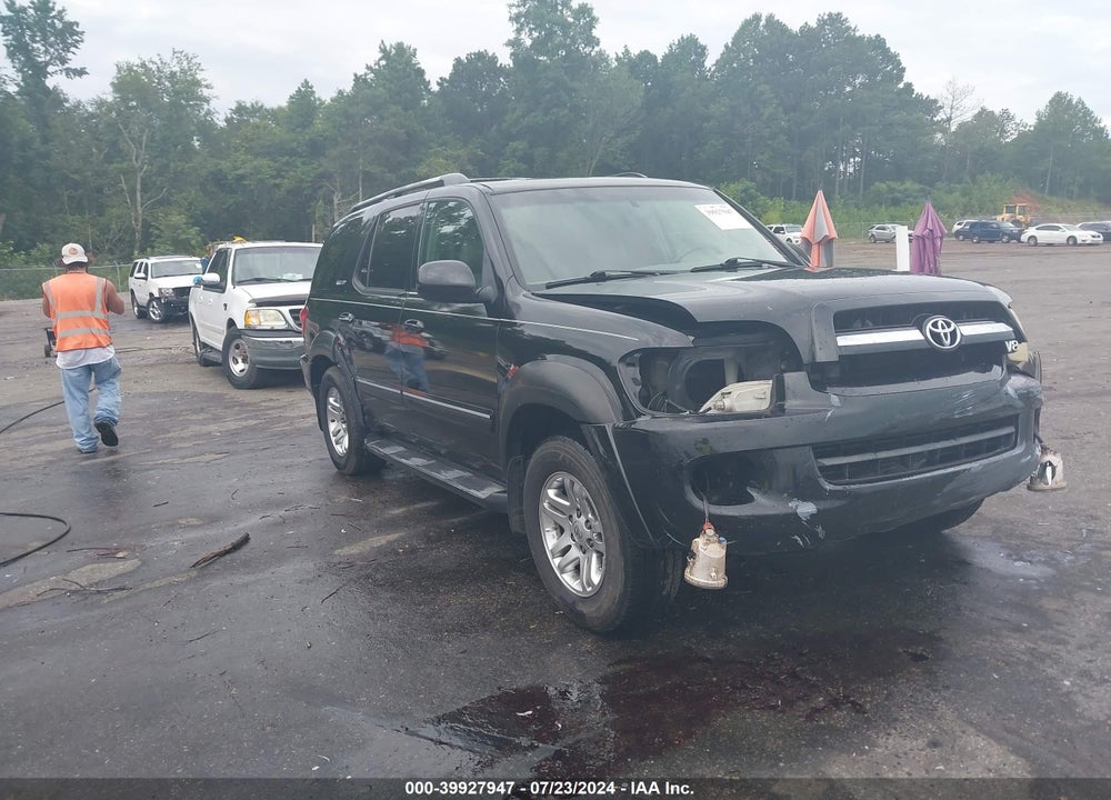 2005 TOYOTA SEQUOIA LIMITED V8 VIN: 5TDZT38A75S246531