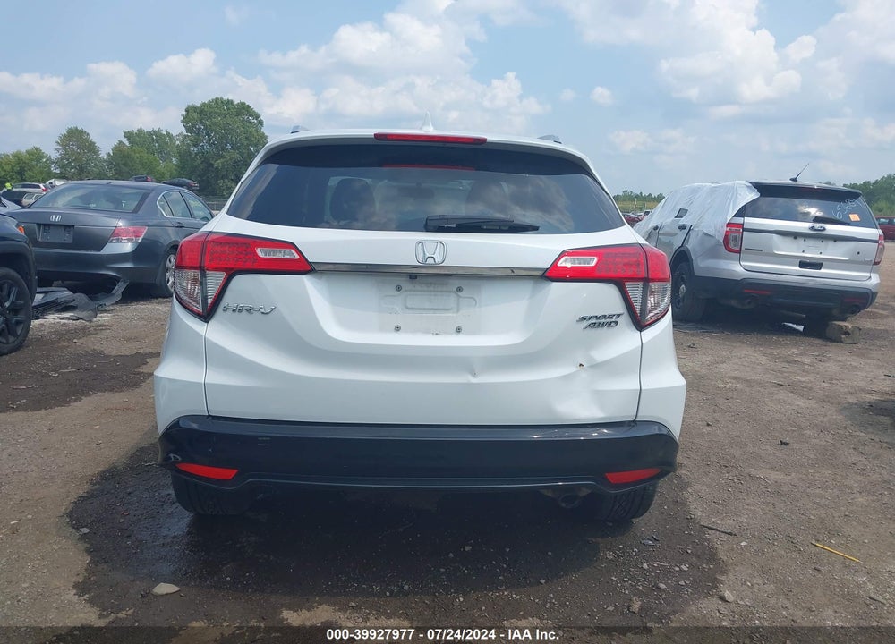 2022 HONDA HR-V AWD SPORT VIN: 3CZRU6H10NM710655