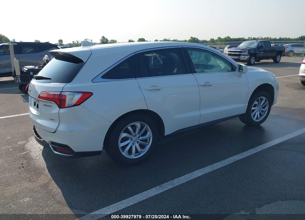 2017 ACURA RDX TECHNOLOGY   WATCH PLUS PACKAGES/W/TECHNOLOGY PACKAGE VIN: 5J8TB4H55HL023607
