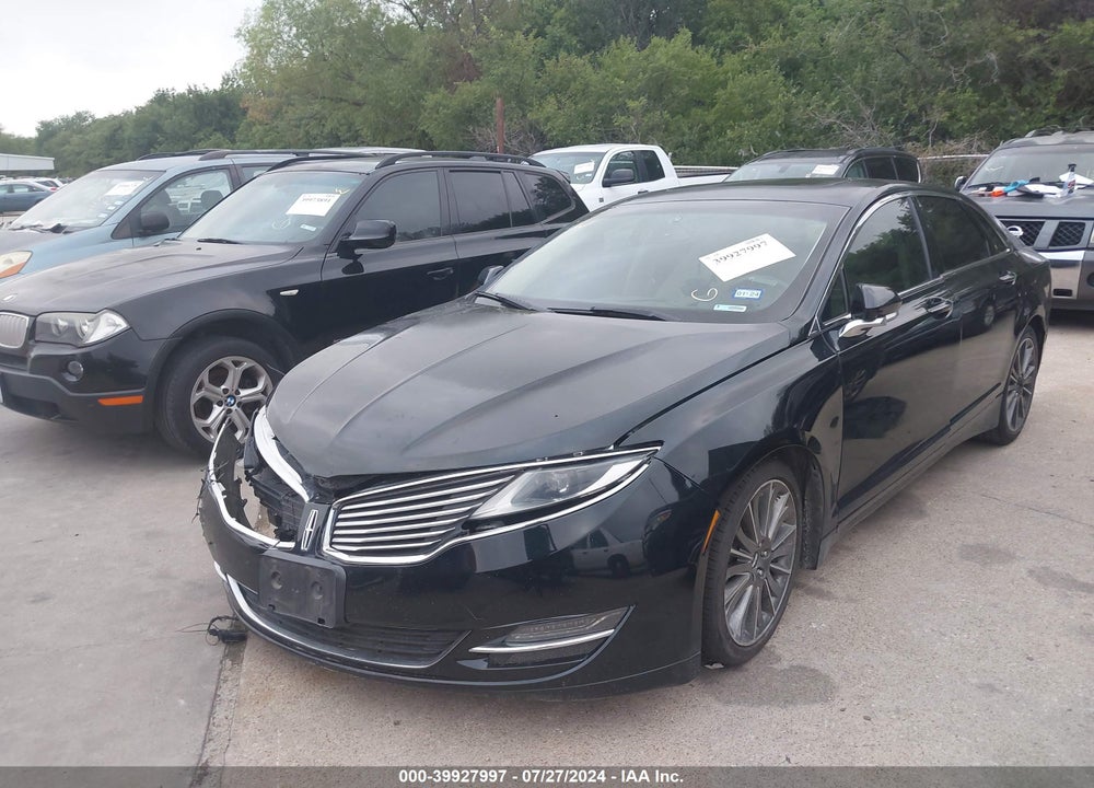 2014 LINCOLN MKZ VIN: 3LN6L2GK3ER823223