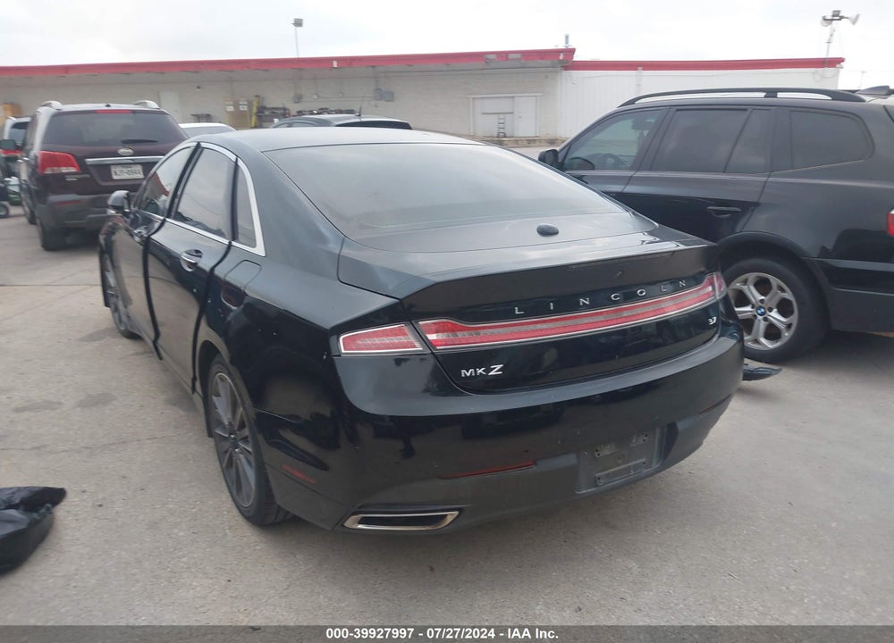 2014 LINCOLN MKZ VIN: 3LN6L2GK3ER823223