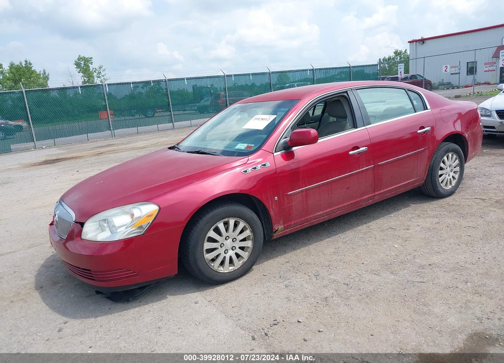 2008 BUICK LUCERNE CXL VIN: 1G4HD57278U202636