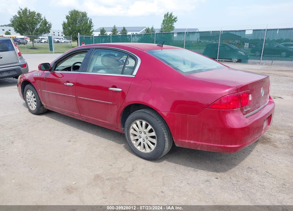 2008 BUICK LUCERNE CXL VIN: 1G4HD57278U202636