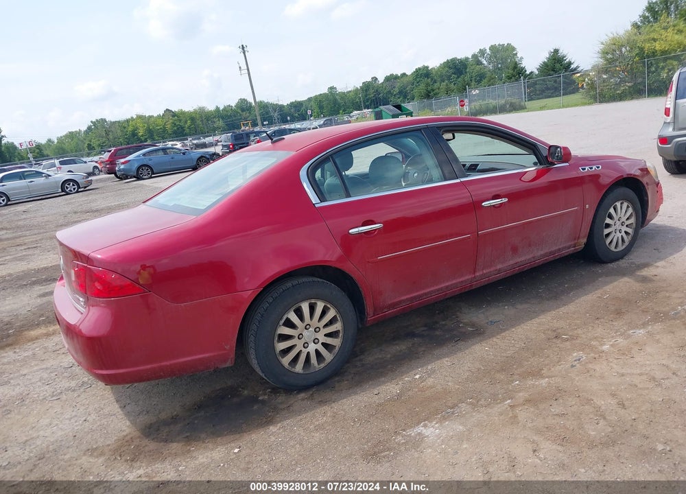 2008 BUICK LUCERNE CXL VIN: 1G4HD57278U202636
