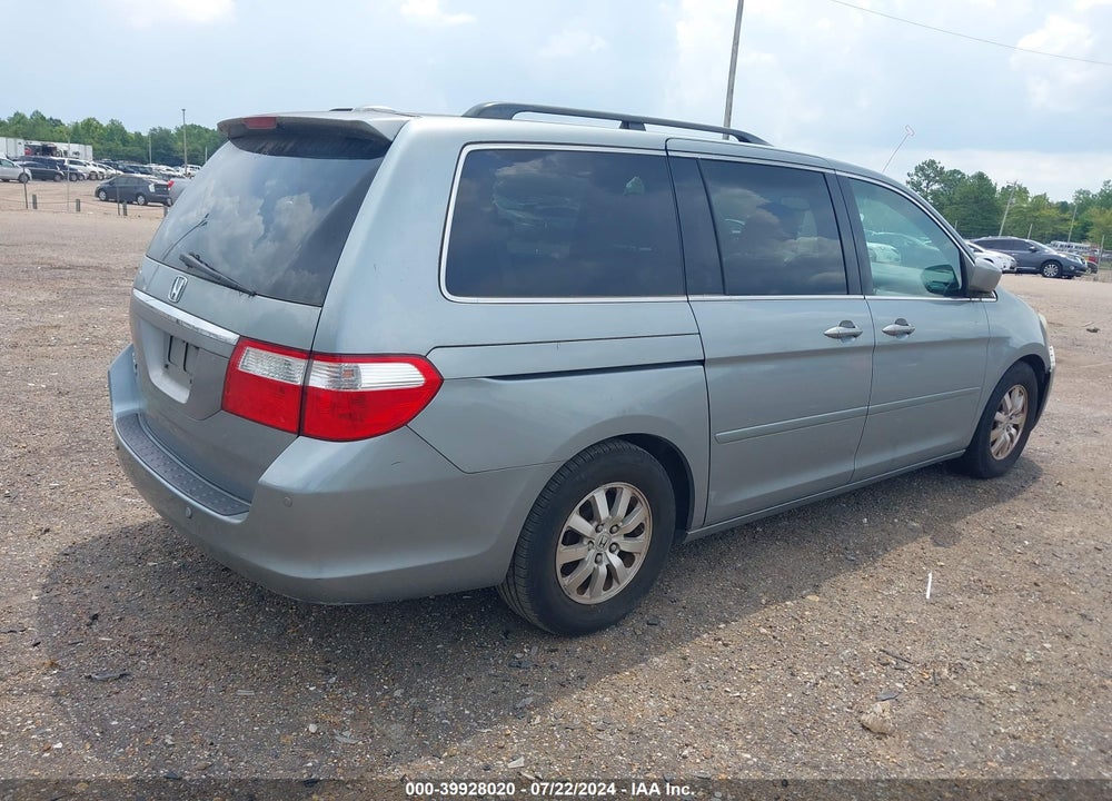 2007 HONDA ODYSSEY TOURING VIN: 5FNRL38827B052784