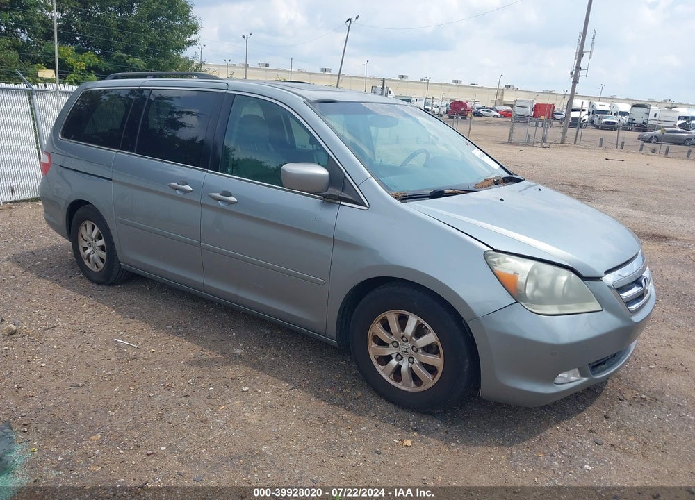 2007 HONDA ODYSSEY TOURING VIN: 5FNRL38827B052784