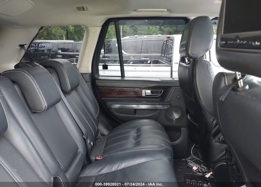 2011 LAND ROVER RANGE ROVER SPORT HSE VIN: SALSK2D42BA261549