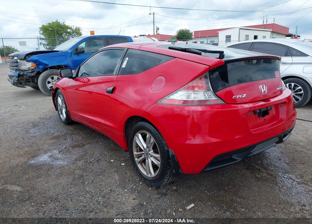 2011 HONDA CR-Z EX VIN: JHMZF1C62BS014726