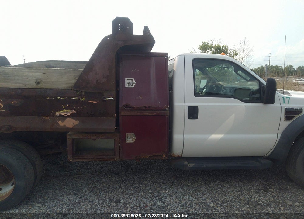 2008 FORD F-450 CHASSIS XL/XLT VIN: 1FDXF46R38ED31854