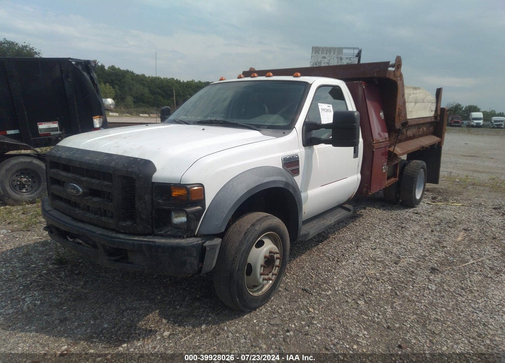 2008 FORD F-450 CHASSIS XL/XLT VIN: 1FDXF46R38ED31854