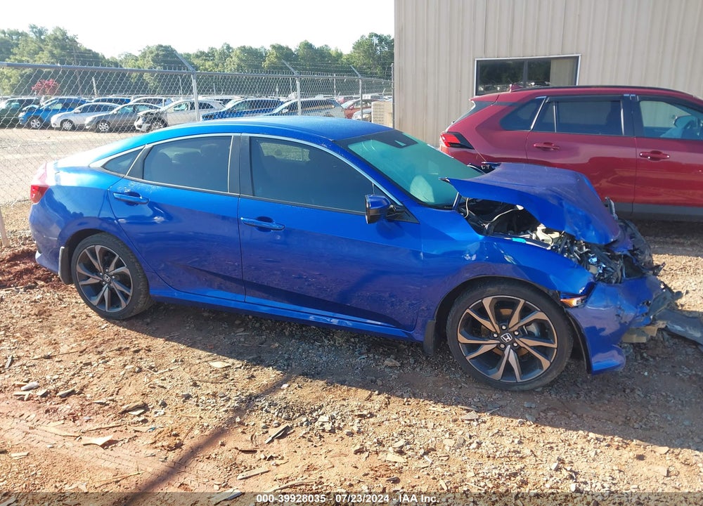2019 HONDA CIVIC SPORT VIN: 2HGFC2F83KH597087