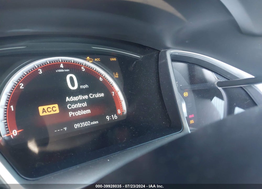 2019 HONDA CIVIC SPORT VIN: 2HGFC2F83KH597087
