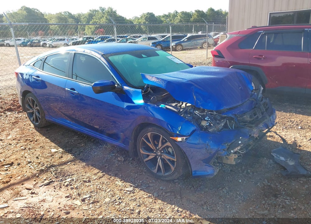 2019 HONDA CIVIC SPORT VIN: 2HGFC2F83KH597087